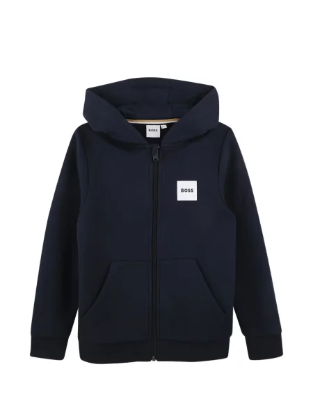Bluza z kapturem dziecięca Bosswear niebieska
