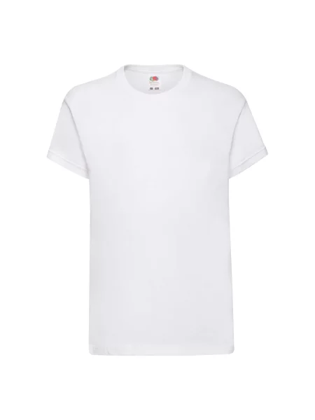 Tricou copii Fruit Of The Loom alb