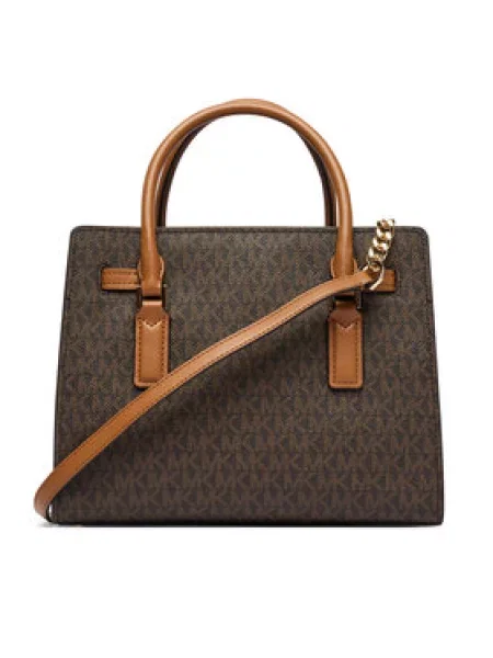 MICHAEL Michael Kors Torbica Hamilton Moderne Tamno smeđa
