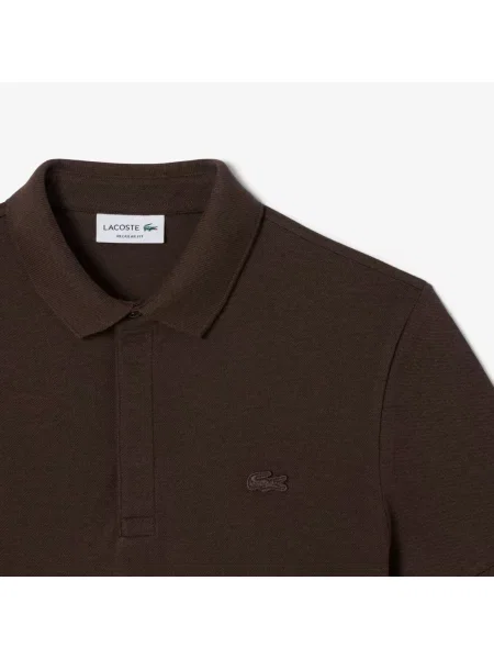 Поло Lacoste голубое