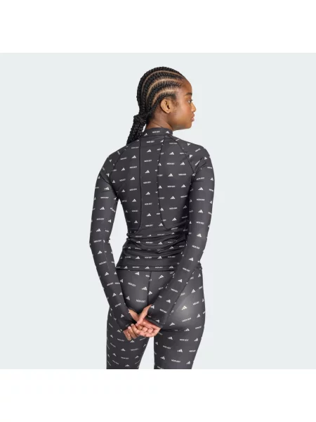 Dlouhé tričko Adidas Sportswear s dlouhými rukávy černé