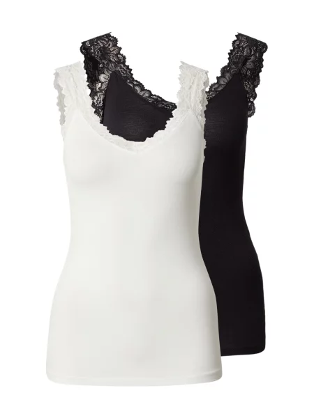 VERO MODA Top VMROSA negru alb