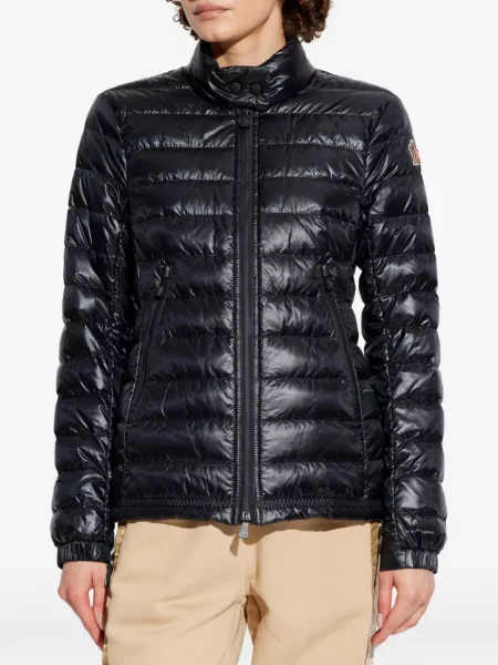 Matlasat geacă Moncler Grenoble negru
