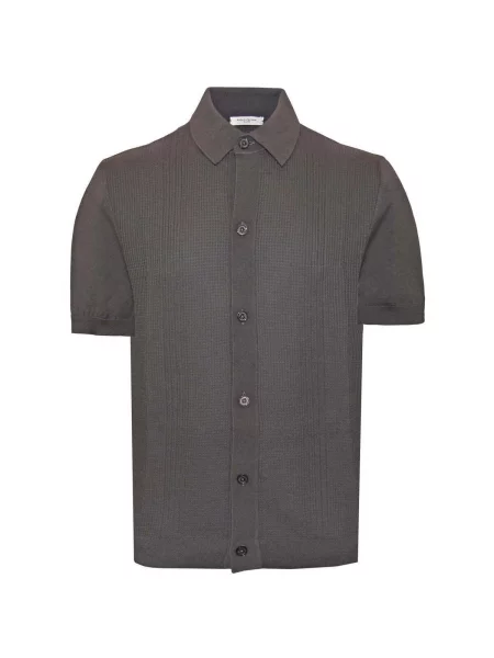 Košile Paolo Pecora šedá