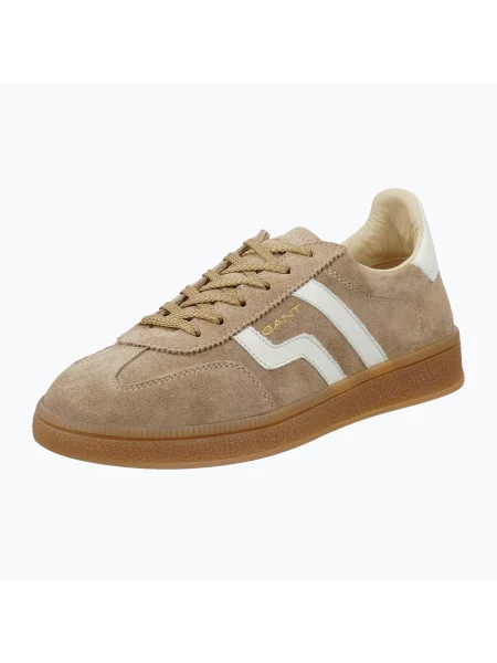 Încălțăminte pentru femei GANT Cuzima desert brown/off white alb