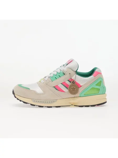 Sneakers adidas Zx Off White/ Lucid Pink/ Semi Court Green EUR 40 biela