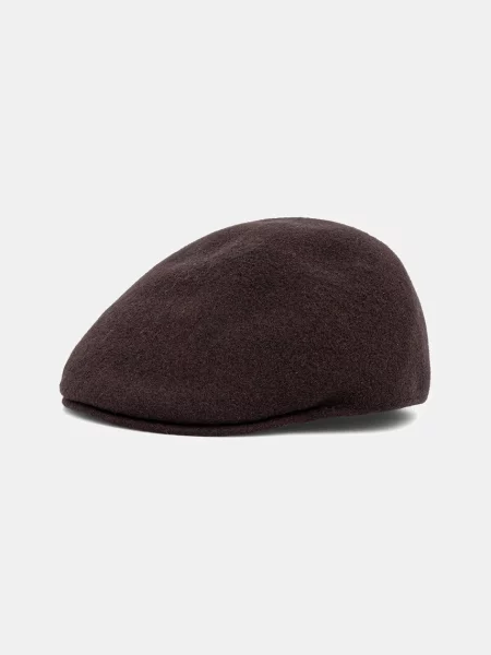 Kangol căciulă de lână SEAMLESS WOOL maro