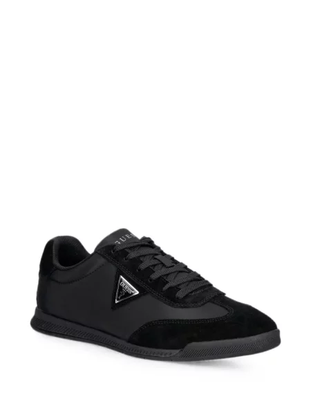 Sneakerși Guess cu autograf negru