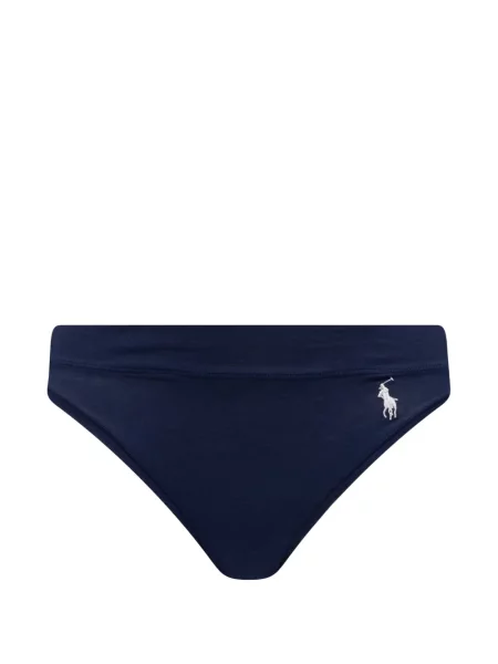 Polo Polo Ralph Lauren με σχέδιο με στρογγυλή λαιμόκοψη μαύρο