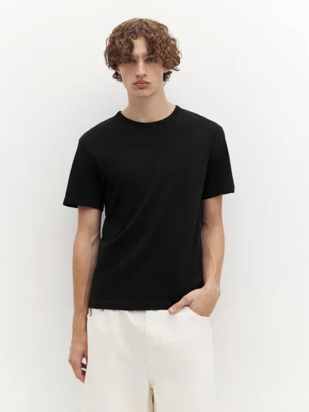 Pull&Bear Tričko čierna