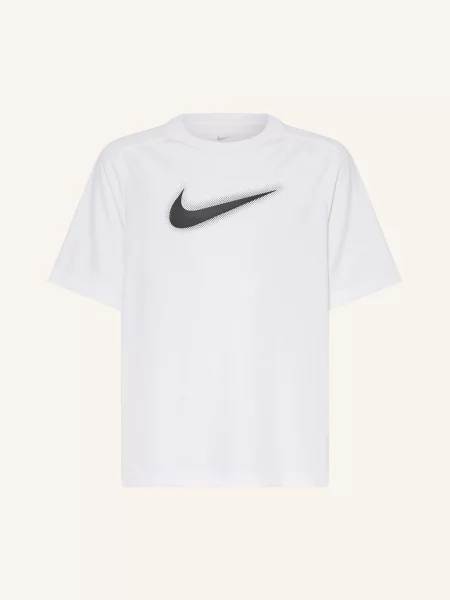 Dětské tričko Nike Dri-Fit Multi white/black bílé