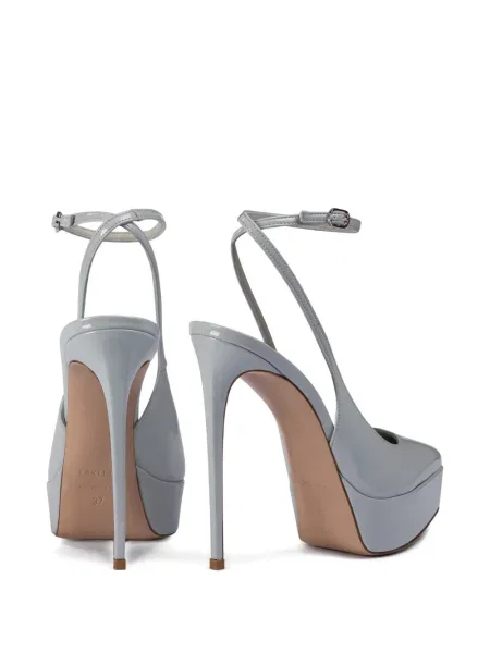 Pantofi cu toc Le Silla slingback gri