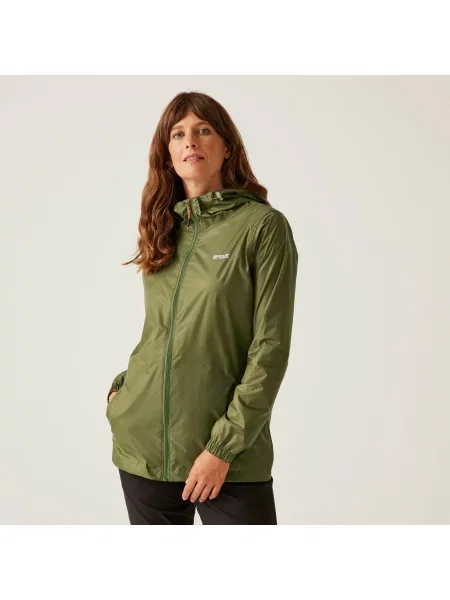 Kurtka trekkingowa Pack It Jacket III kieszonkowa przeciwdeszczowa zielona