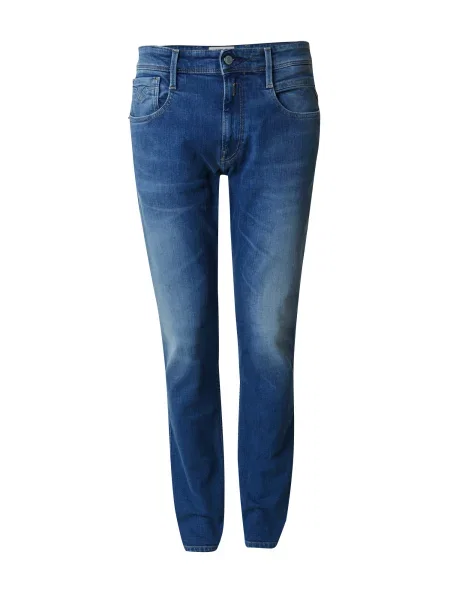 REPLAY Jeans Anbass denim albastru