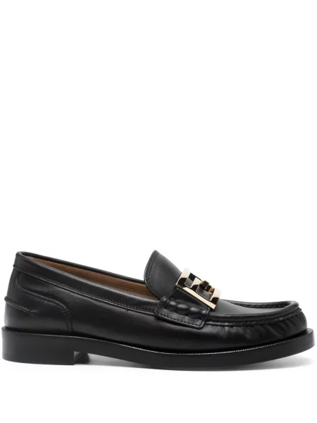 Pantofi loafer Fendi din piele negru