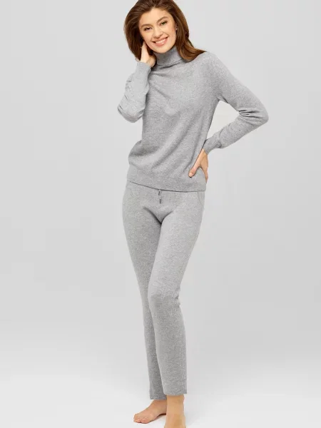 Кашемірові штани Marc&andre сірі