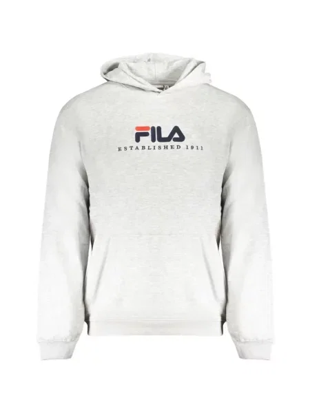 Hanorac cu glugă Fila cu autograf gri