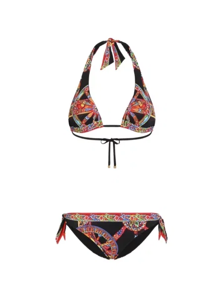 Bikini Dolce & Gabbana cu imagine negru