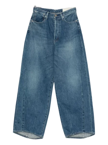 Jeansy Kuro niebieskie