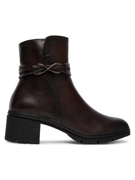 Botine Tamaris închis maro