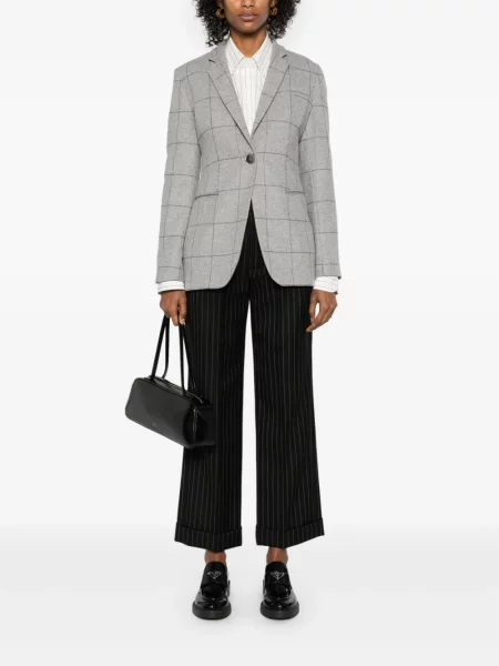 Sacou Emporio Armani în carouri gri