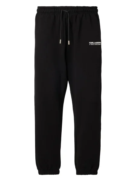 Karl Lagerfeld Pantaloni negru alb