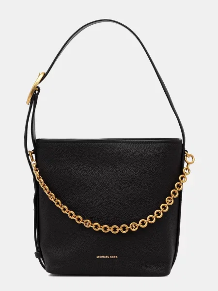 Michael Kors De piele geantă pe umăr Nolita negru