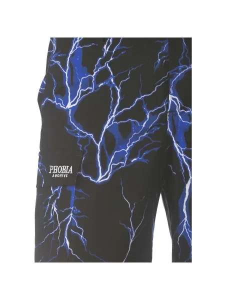 Pantaloni cargo Phobia negru