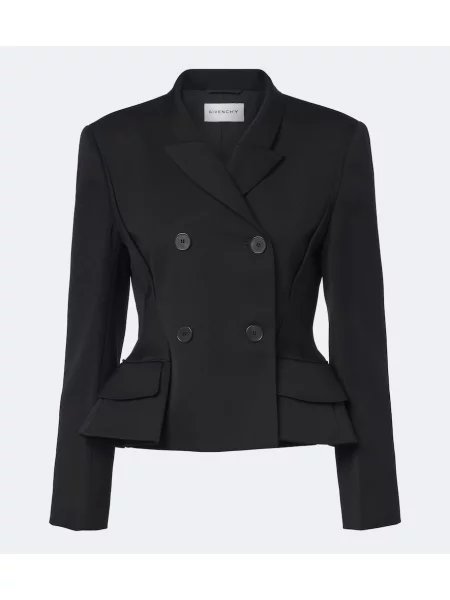 Geacă Givenchy de lână negru