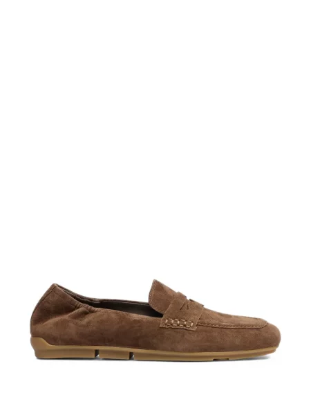 Pantofi loafer Ash din piele de căprioară maro