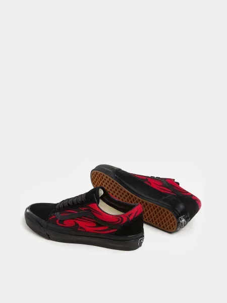 Замшевые кеды Vans черные