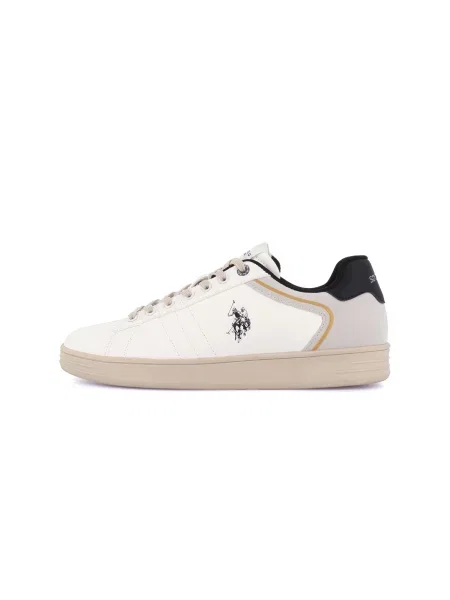US POLO ASSN. Tenisky Alpha béžová offwhite černá