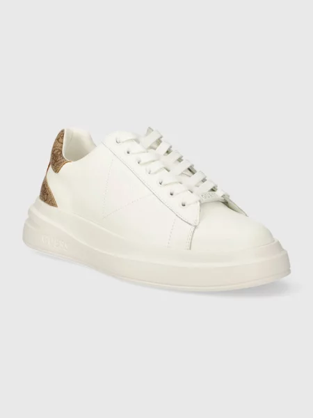Sneakerși Guess alb