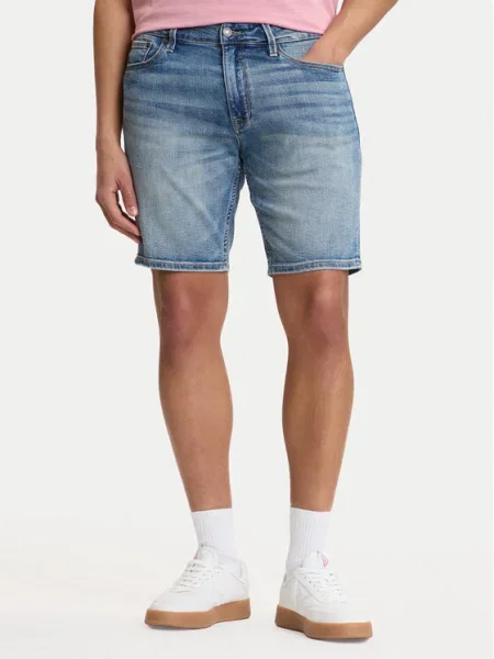 Guess Pantaloni scurți de blugi albastru