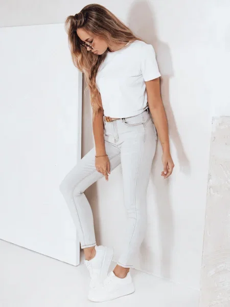 Blugi skinny Dstreet gri