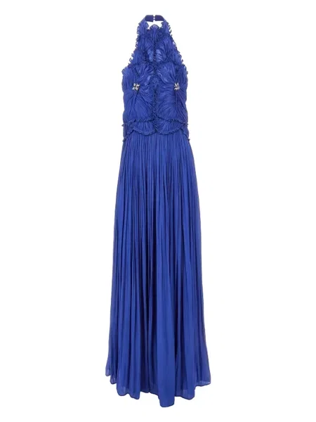 Rochie maxi Costarellos albastru