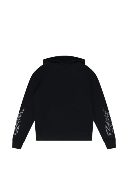 Hanorac cu glugă Rhude cu imagine negru