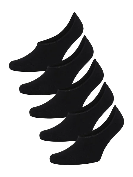 Nogavice Resteröds iz bambusa črna