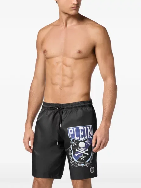 Fürdőruha Philipp Plein fekete
