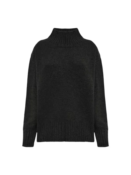Sweter Malo z kaszmiru czarny