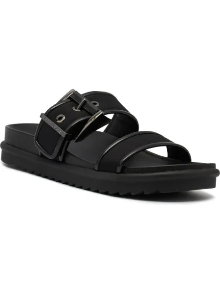 Michael Kors Papucs COLBY bőr hozzáadásával fekete
