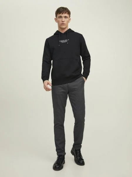 Melegítő felső Jack & Jones fekete