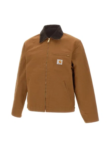 Kurtka Carhartt Wip brązowa