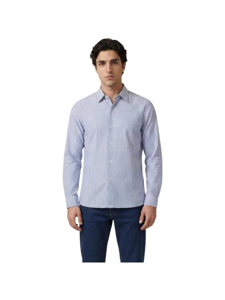 Prugasta košulja Only plava