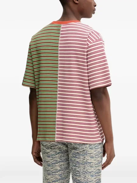 Tricou cu dungi Desigual cu dungi