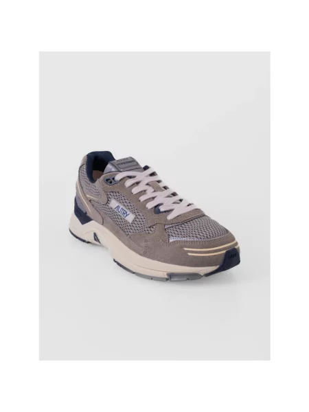 Sneakersy Autry zamszowe szare