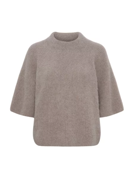 Sweter Btfcph z kaszmiru brązowy