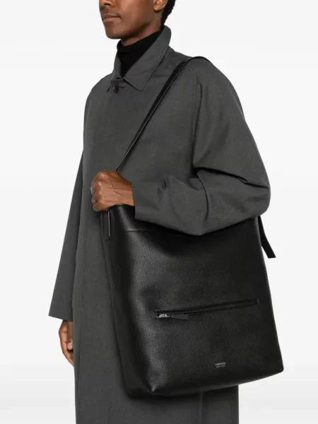 Geantă Tom Ford din piele negru