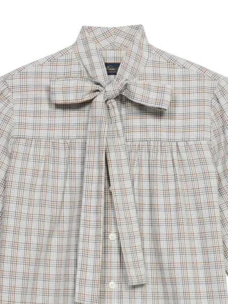 Cămașă Brooks Brothers în carouri gri