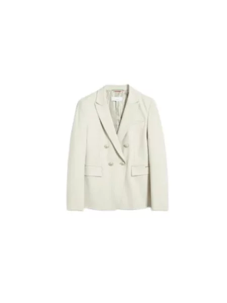 Marynarka Cinque w jednolitym kolorze klasyczna beżowa